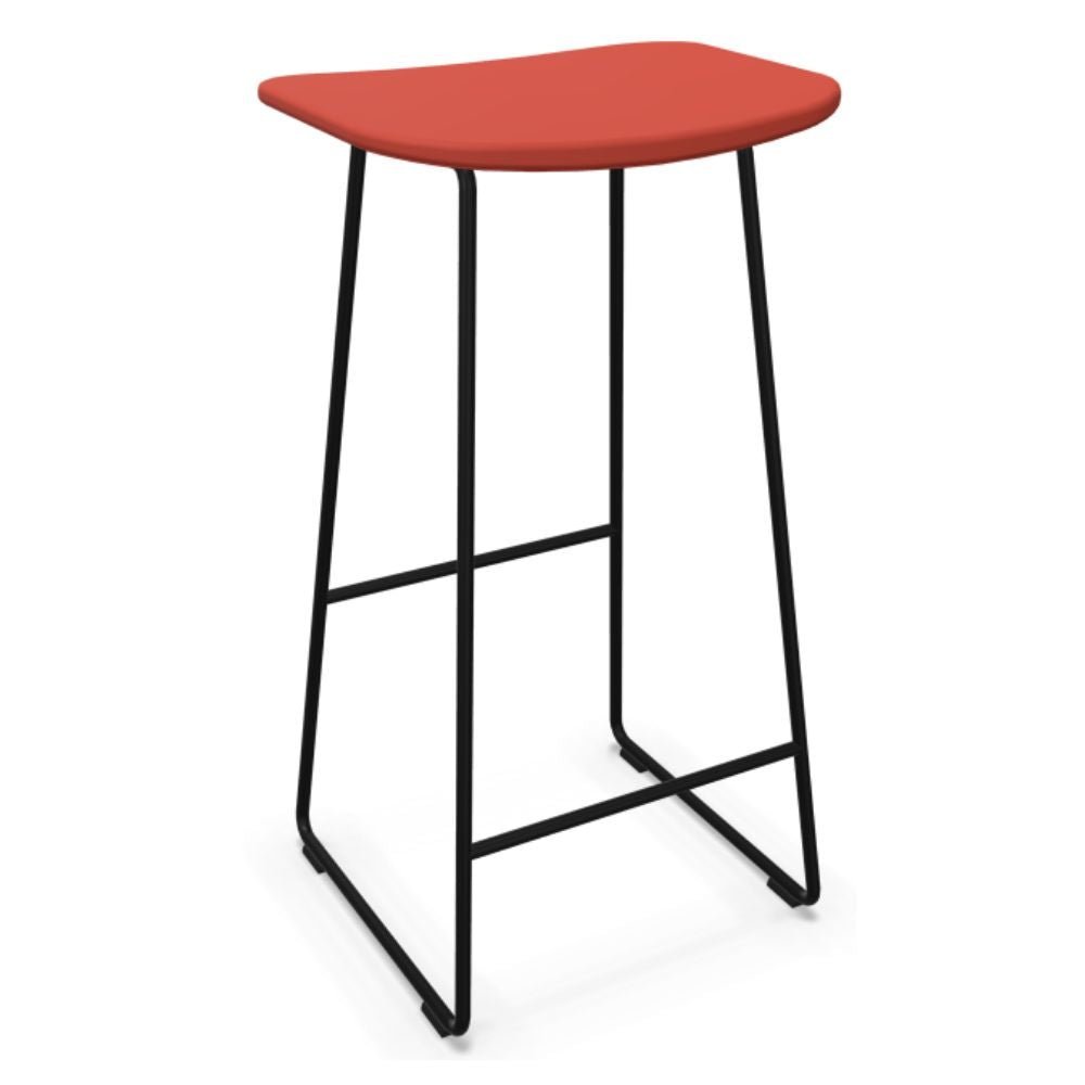 BANCO INFINITI KLEJN 113-5440I-P | Banco Ocasional para Cocina| Base Trineo | Varios Colores | Asiento Polipropileno | Interior Exterior - 113-5400I-PMA - Infiniti - NOGAL BEAT - Bancos