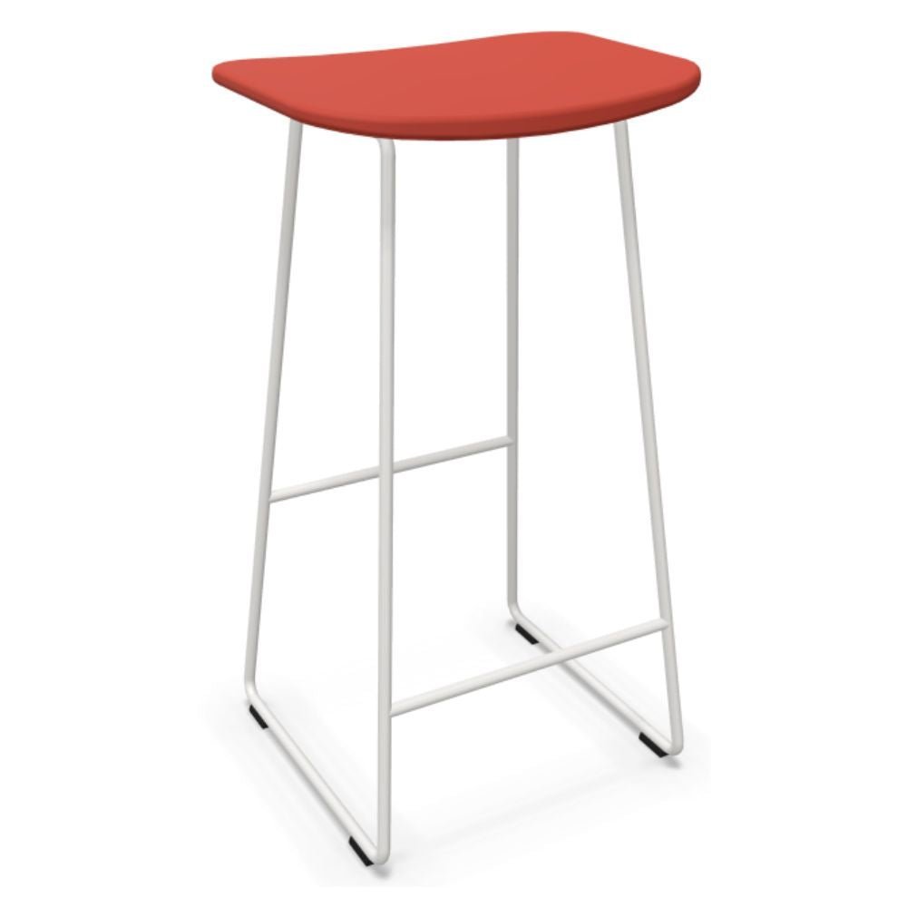 BANCO INFINITI KLEJN 113-5440I-P | Banco Ocasional para Cocina| Base Trineo | Varios Colores | Asiento Polipropileno | Interior Exterior - 113-5440I-PMA - Infiniti - NOGAL BEAT - Bancos