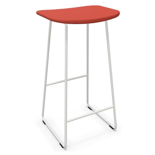 BANCO INFINITI KLEJN 113-5440I-P | Banco Ocasional para Cocina| Base Trineo | Varios Colores | Asiento Polipropileno | Interior Exterior - 113-5440I-PMA - Infiniti - NOGAL BEAT - Bancos
