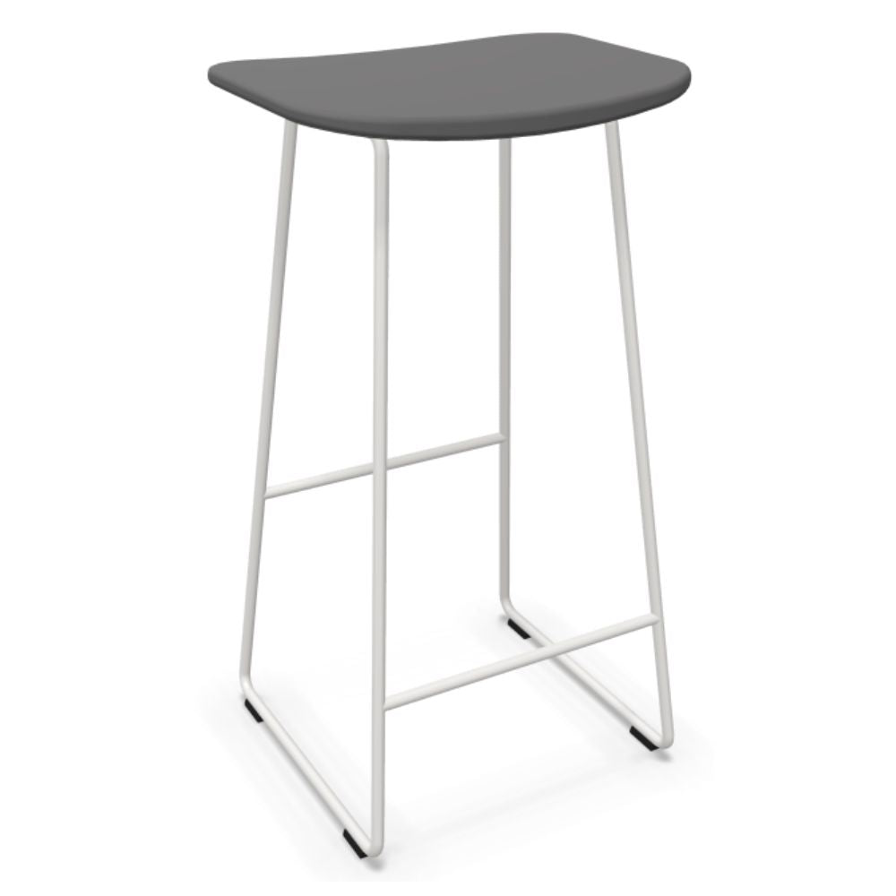 BANCO INFINITI KLEJN 113-5440I-P | Banco Ocasional para Cocina| Base Trineo | Varios Colores | Asiento Polipropileno | Interior Exterior - 113-5440I-PAN - Infiniti - NOGAL BEAT - Bancos