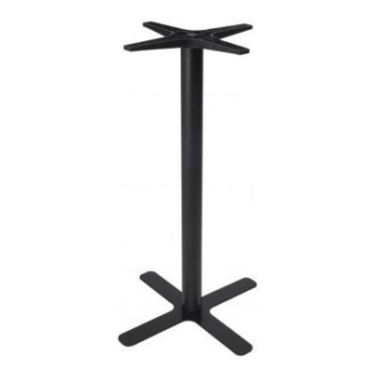 Base Comercial para Mesas Alta 108.5 cm - RESOL GOYA ALTA - Varios Colores - 4 Puntas en Cruz con Reguladores y Estructura de Acero Estructuras Cubiertas Mesas Diseño Materiales Funcionalidad Estética Resistencia Durabilidad Madera Metal Vidrio Laminado Personalización Espacios Comerciales Restaurantes Bares Cafeterías Tendencias de Diseño Innovación Calidad Sostenibilidad Ergonomía Ambientes Comerciales Mobiliario Comercial Proyectos de Diseño Uso Comercial Uso Residencial Espacios Multifuncionales.