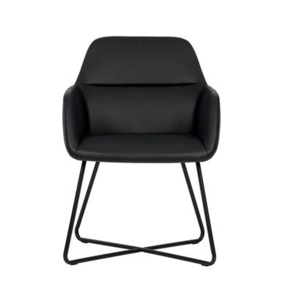 Bratti Silla City Cy04 Visita Poliuretano Inyectado Base Trineo Acero - CY04 - Bratti - NOGAL BEAT - Sillas