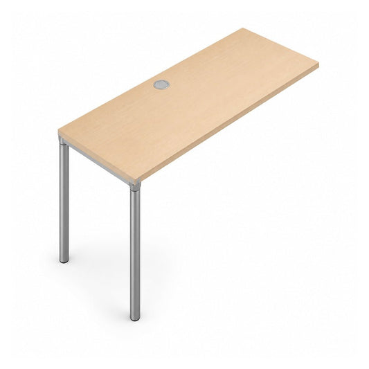 Credenza para Oficina 2 Patas - VERSA READY - Varios Colores - Frente 120 cm - Cubierta Melamina 28mm o LPAP 28mm - RE-202D - VERSA - NOGAL BEAT - Credenza