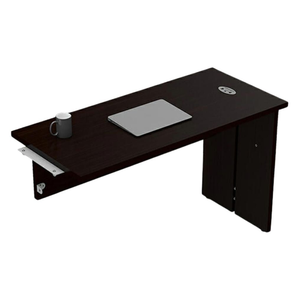 Escritorio Lateral para despacho - OFIK 268 Forzza y Klass 165 - Cubierta en Melamina - 268 - OFIK - NOGAL BEAT - Escritorio