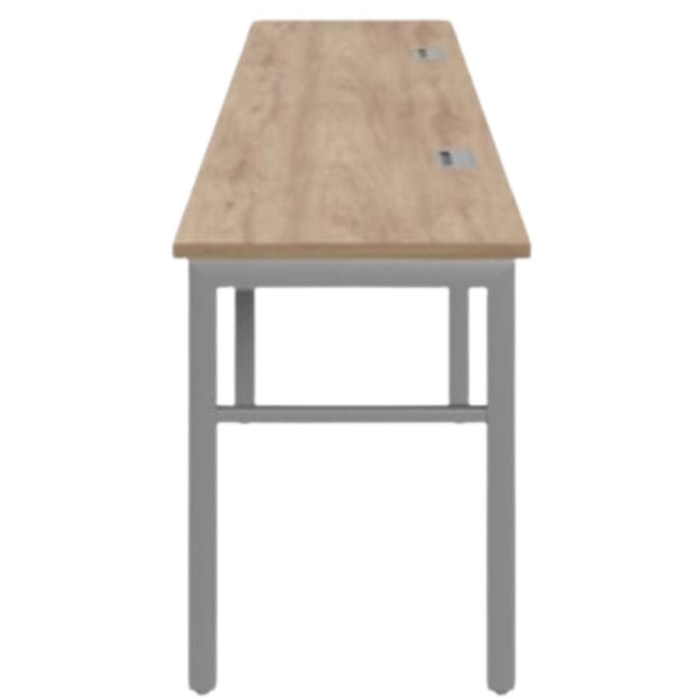 ESCRITORIO OFIK E - LINK 1063 | Escritorio Lineal 623 | Melamina | Cantos Protegidos | Regatón Nivelador | Interior - 1063 - OFIK - NOGAL BEAT - Escritorio