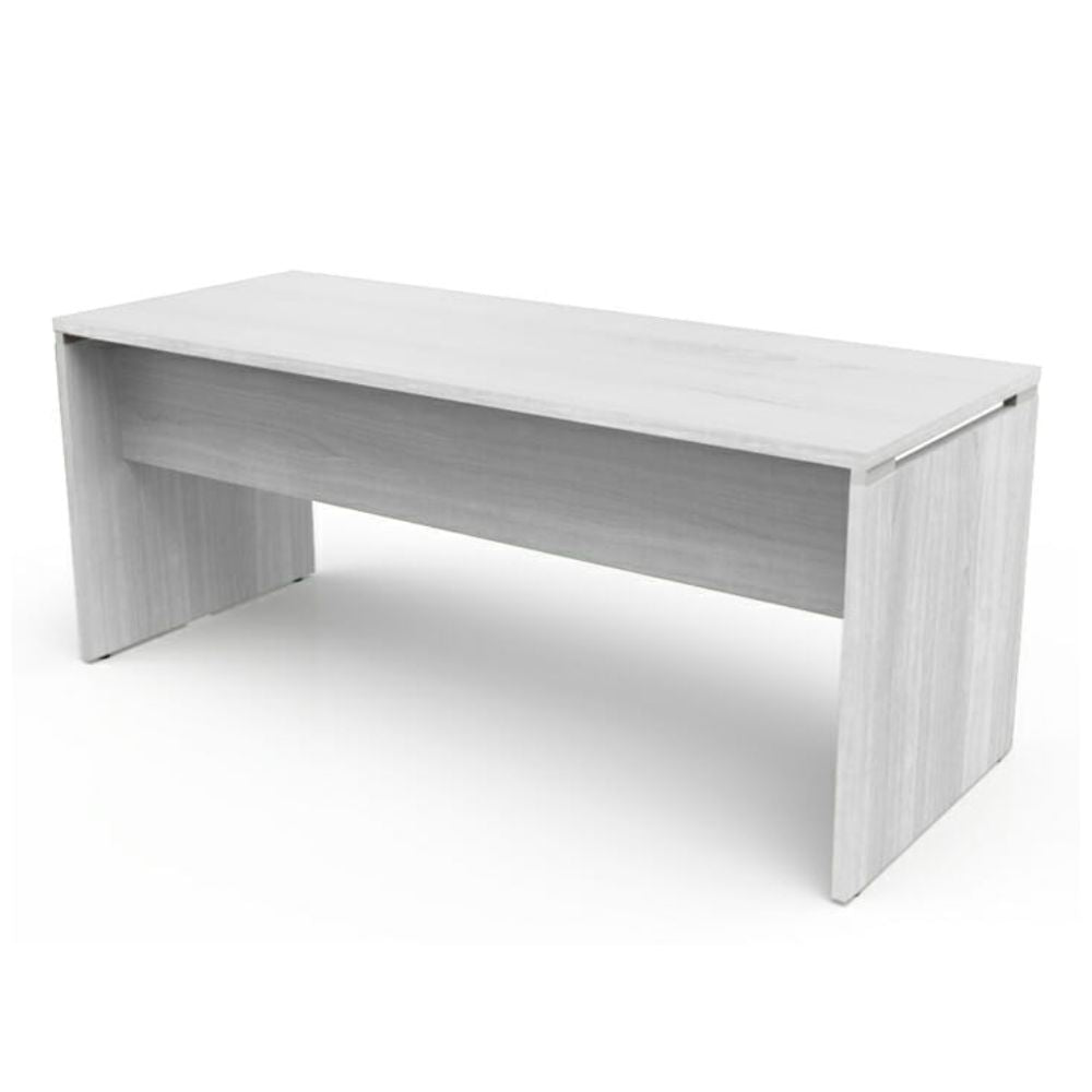 Escritorio para despacho - OFIK STARK 720 - Varios Colores - Cubierta en Melamina y Estructura en Acero - 720 - OFIK - NOGAL BEAT - Escritorio