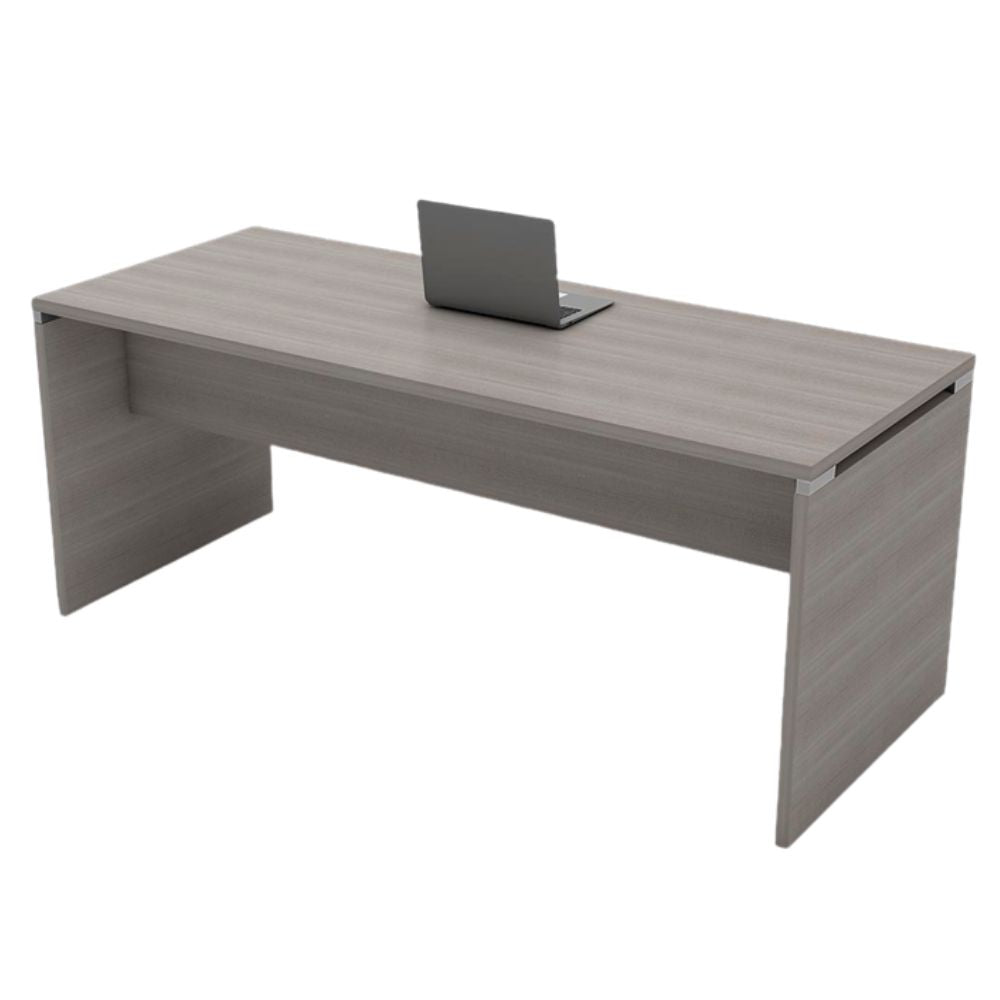 Escritorio para despacho - OFIK STARK 720 - Varios Colores - Cubierta en Melamina y Estructura en Acero - 720 - OFIK - NOGAL BEAT - Escritorio