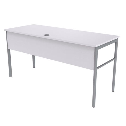 Escritorio para despacho - OFIK URBAN 862 - Cubierta en Melamina y Estructura en Acero - 862 - OFIK - NOGAL BEAT - Escritorio