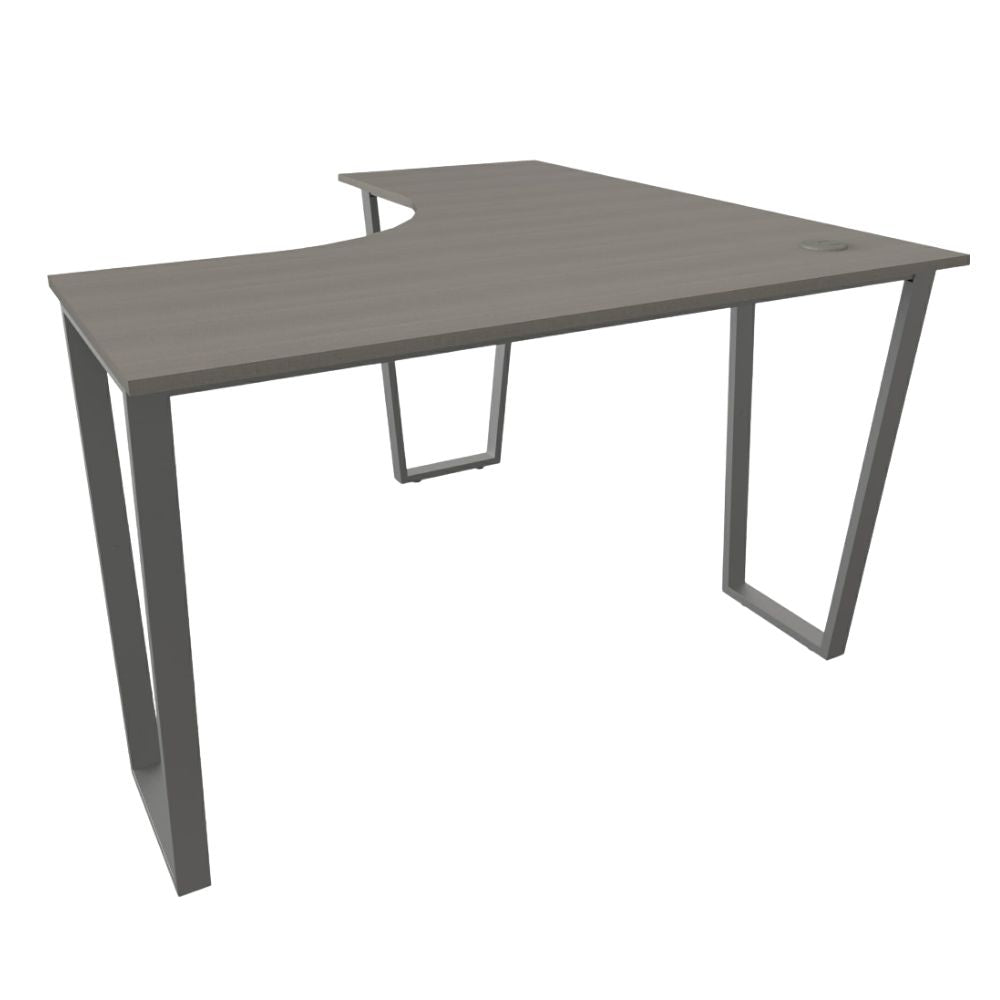 Escritorio para Escuela - OFIK VASARI 870 - Varios Colores - Cubierta en Melamina y Estructura en Acero - 870 - OFIK - NOGAL BEAT - Escritorio