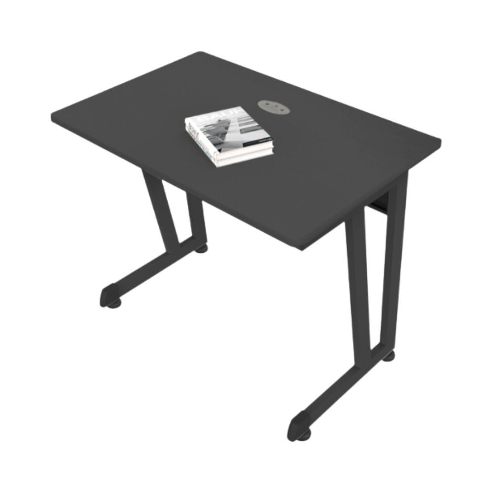 Escritorio para Hospital - OFIK 239 Piccolo 123S - Cubierta en Melamina y Estructura en Acero - 239 - OFIK - NOGAL BEAT - Escritorio