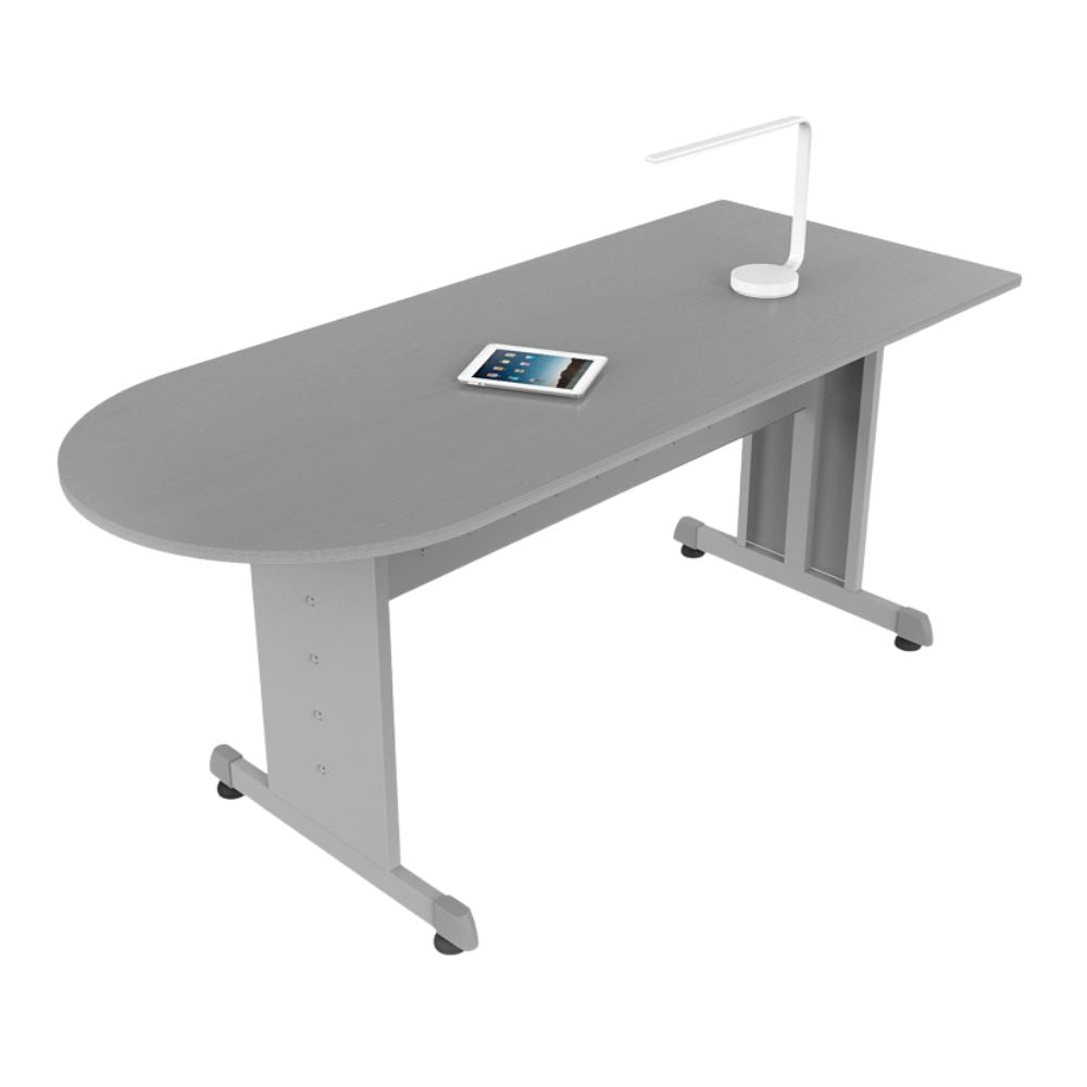 Escritorio para oficina - OFIK 261 - Cubierta en Melamina y Estructura en Lámina - 261 - Ofik - NOGAL BEAT - Escritorio