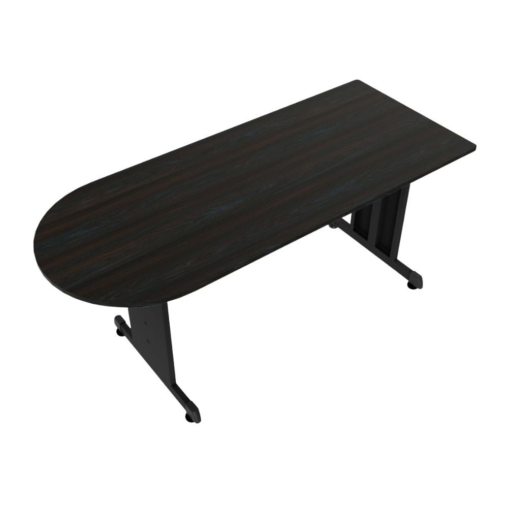 Escritorio para oficina - OFIK 261 - Cubierta en Melamina y Estructura en Lámina - 261 - Ofik - NOGAL BEAT - Escritorio