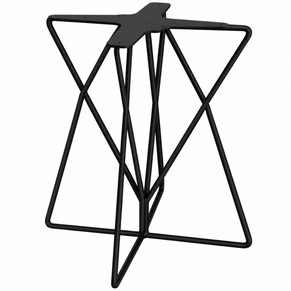 Estructura para Mesas Baja - LABENZE ATANA 160-0910P - Varios Colores - Acero y Resistente a Rayos UV - 160-0910P-NGO - Labenze - NOGAL BEAT - Estructura para Mesa