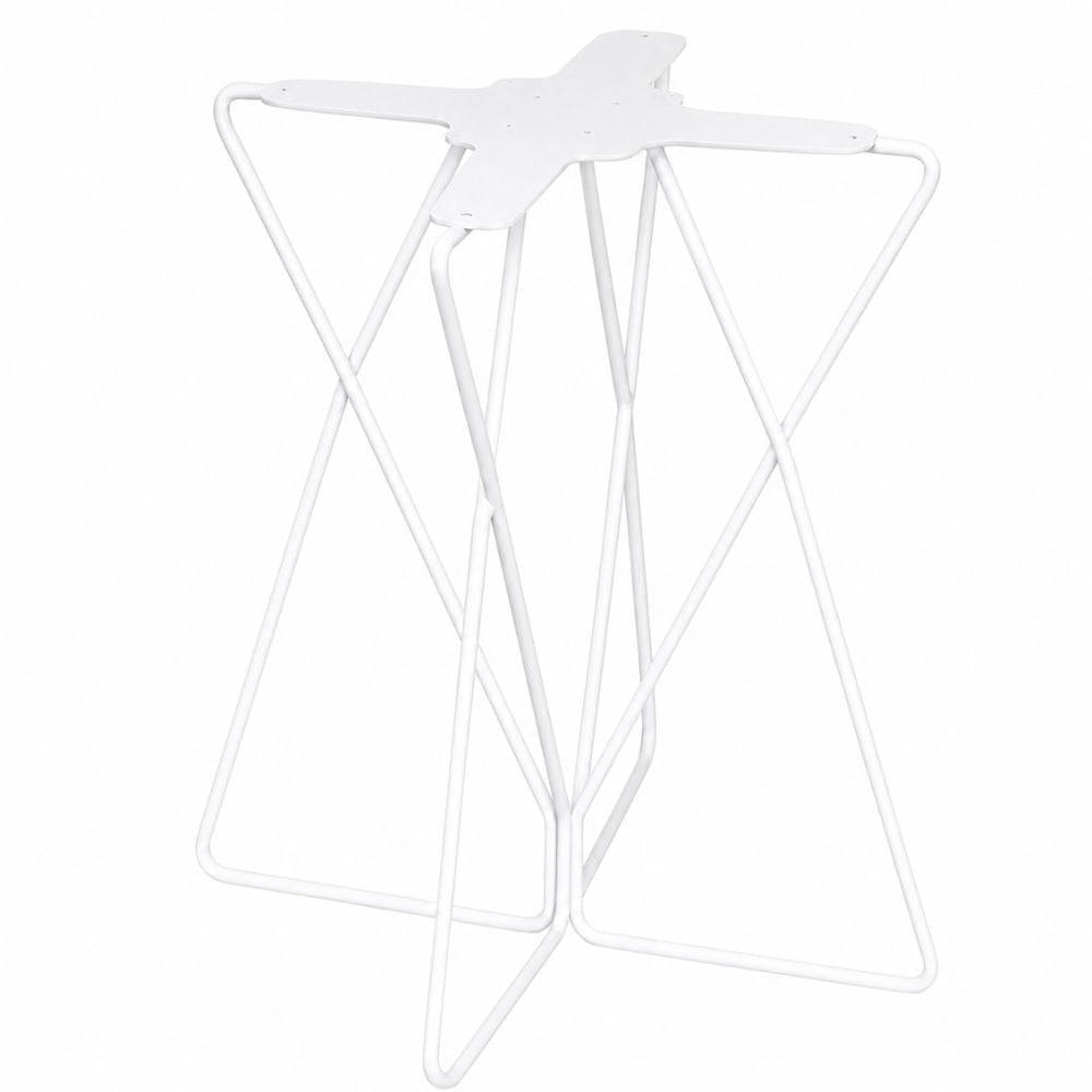 Estructura para Mesas Baja - LABENZE ATANA 160-0910P - Varios Colores - Acero y Resistente a Rayos UV - 160-0910P-BCO - Labenze - NOGAL BEAT - Estructura para Mesa