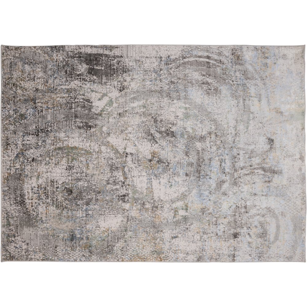 LAVIN ADARA T2257 | Tapete Decorativo para Hogar Oficina | Varias Medidas | Verde Oro Gris | Interior - T2257-60 x 90 - LAVIN - NOGAL BEAT -