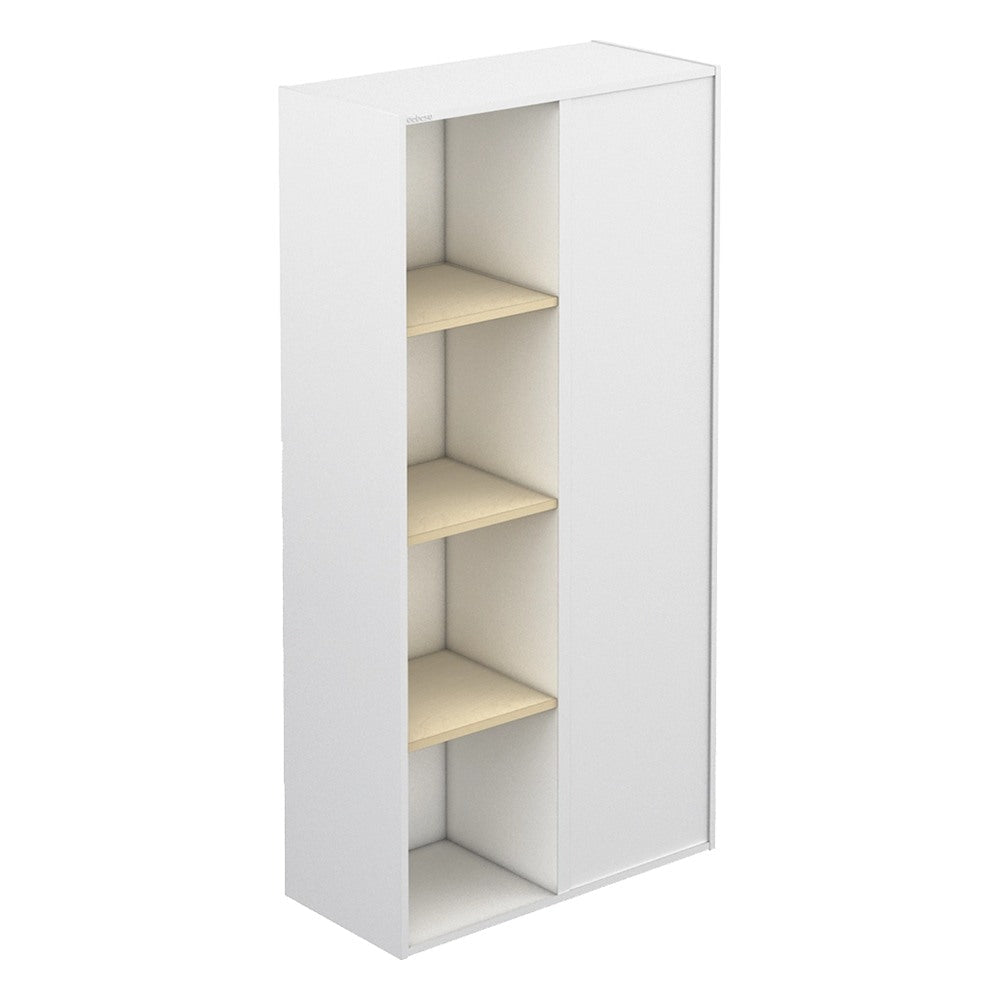 Librero Doble Vista para Oficina Compartida - GEBESA URBAN - Frente 75 cm - Entrepaños Fijos - GBU433150 - GEBESA - NOGAL BEAT - Librero