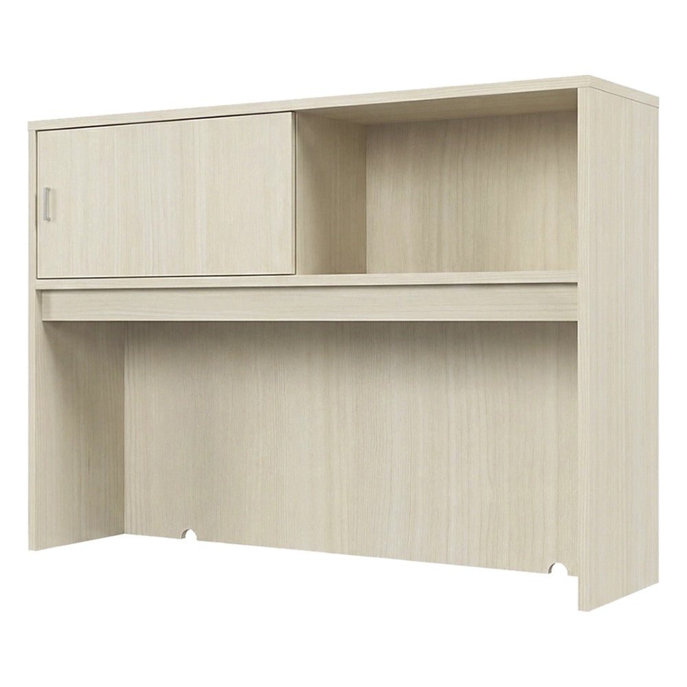 Librero sobre Credenza para Dirección - GEBESA PRIME - Frente 208 cm - Puerta Corrediza - GBR477210 - GEBESA - NOGAL BEAT - Librero