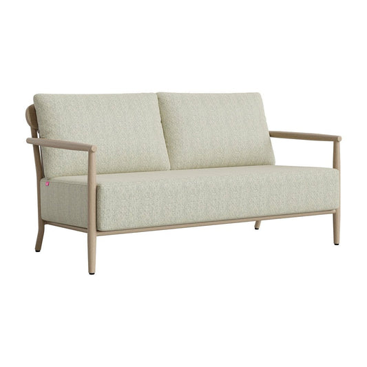 Love Seat de Terraza para Roof Garden 2 Plazas - ZUO SORA - Verde - Asiento y Respaldo Tapizados con Tela para Exterior - 704222 - Zuo - NOGAL BEAT - Sofá de Terraza