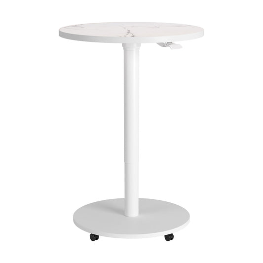 Mesa Alta para Pub - ZUO MULE - Varios Colores - Cubierta de Madera de Ingeniería Símil Mármol y Estructura de Acero con Recubrimiento en Polvo - 111129 - Zuo - NOGAL BEAT - Mesa Comercial Interior
