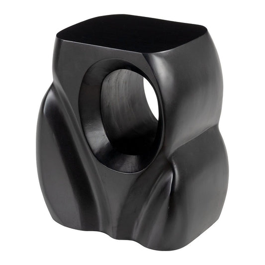 Mesa Auxiliar para Coworking - ZUO TRUNG - Negro - Cubierta de Madera de Mango Pintada y Estructura de Madera de Mango - 110245 - Zuo - NOGAL BEAT - Mesa Comercial Interior