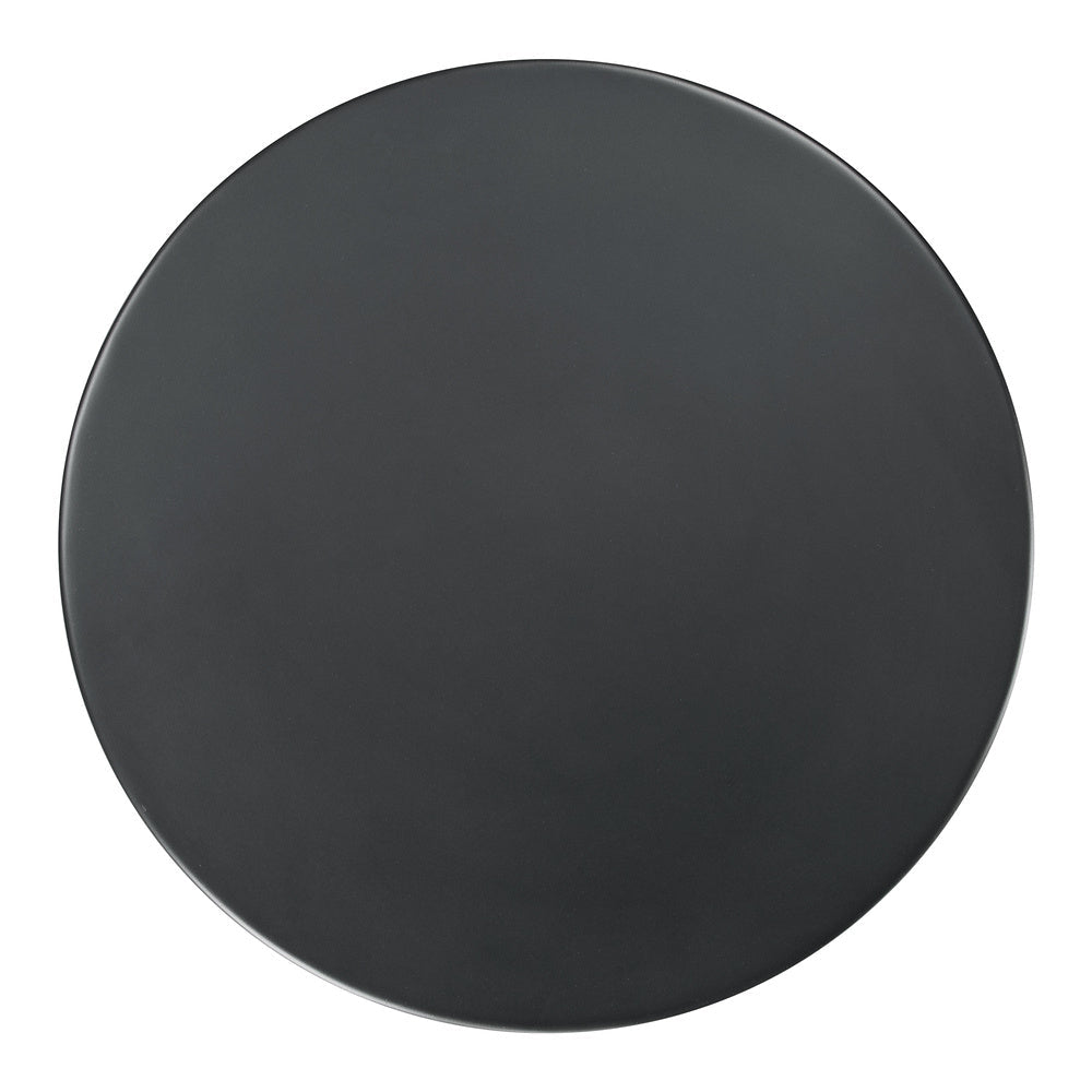 Mesa Auxiliar para Habitación de Hotel - ZUO BAKU - Negro - Estructura y Cubierta en Hierro con Recubrimiento en Polvo - 109755 - Zuo - NOGAL BEAT - Mesa Comercial Interior