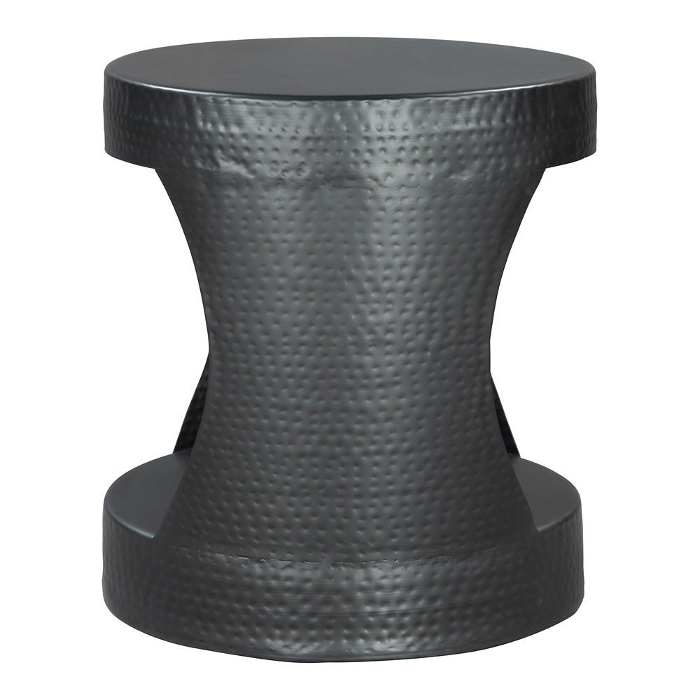 Mesa Auxiliar para Lobby de Hotel - ZUO NUUK - Negro - Estructura y Cubierta en Hierro con Recubrimiento en Polvo - 109757 - Zuo - NOGAL BEAT - Mesa Comercial Interior