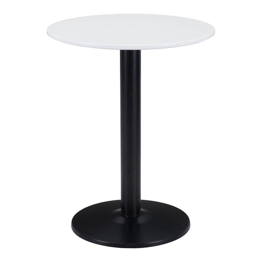 Mesa Bistró para Hotel - ZUO ALTO 60x60 101569 - Varios Colores - Cubierta de MDF Pintado y Estructura de Acero con Recubrimiento en Polvo - 101569 - Zuo - NOGAL BEAT - Mesa Comercial Interior