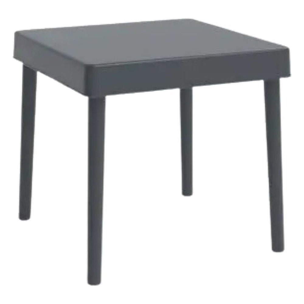 Mesa Comercial al Aire Libre 48 cm - RESOL ALBA - Varios Colores - 4 Puntas Desmontables y Protección UV - 6406 - Resol - NOGAL BEAT - Mesa de Terraza