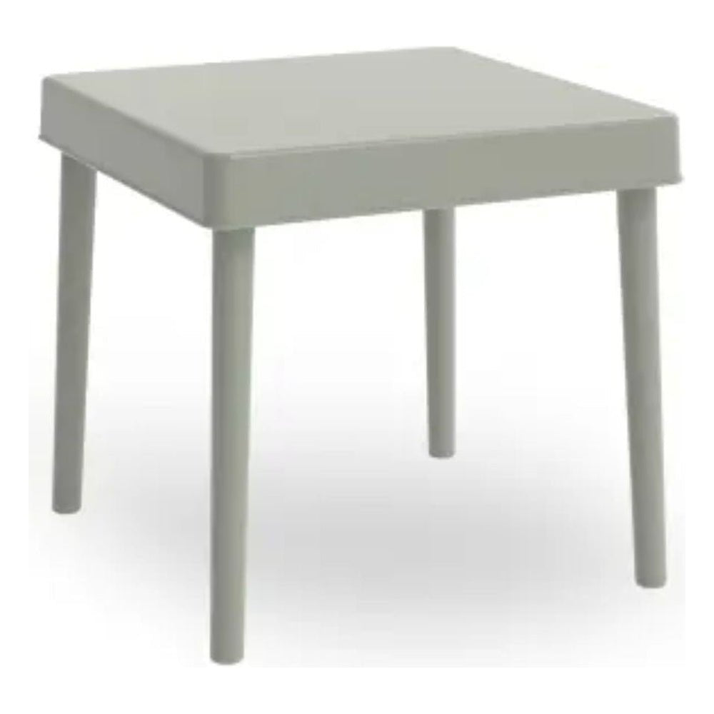 Mesa Comercial al Aire Libre 48 cm - RESOL ALBA - Varios Colores - 4 Puntas Desmontables y Protección UV - 6407 - Resol - NOGAL BEAT - Mesa de Terraza