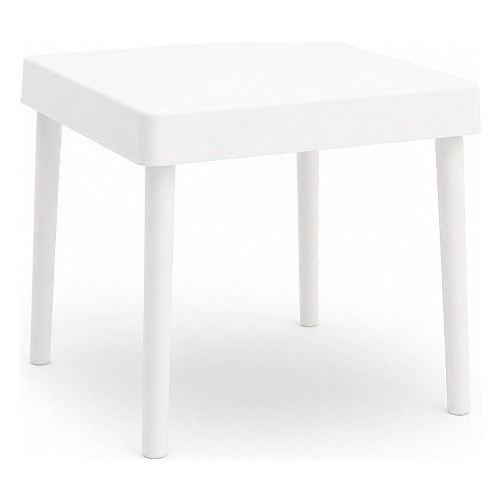 Mesa Comercial al Aire Libre 48 cm - RESOL ALBA - Varios Colores - 4 Puntas Desmontables y Protección UV - 6405 - Resol - NOGAL BEAT - Mesa de Terraza