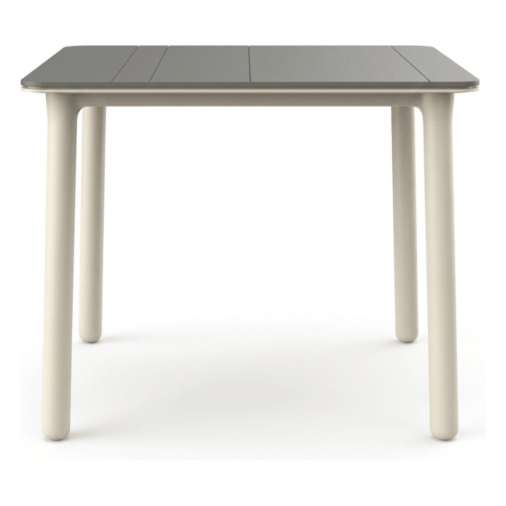 Mesa Comercial al Aire Libre - RESOL NOA 90 x 90 - Varios Colores - Protección UV - Polipropileno - 7147 - Resol - NOGAL BEAT - Mesa de Terraza