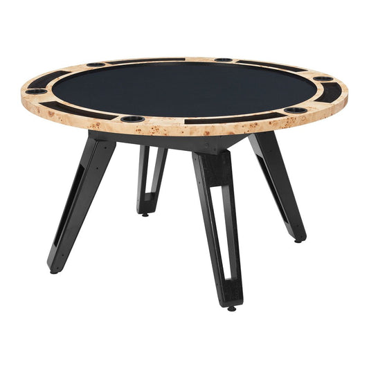 Mesa Comercial para Food Court - ZUO BURL - Natural - Cubierta de MDF con Chapa de Raíz y Estructura de MDF - 110445 - Zuo - NOGAL BEAT - Mesa Comercial Interior