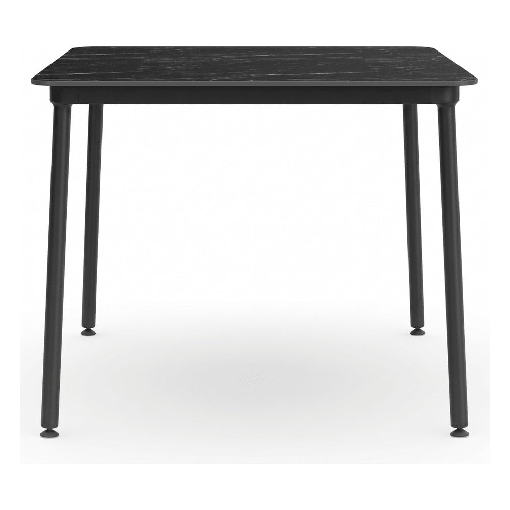 Mesa Comercial para Restaurantes - RESOL HUB 80x80 - Varios Colores - Estructura de Aluminio Lacado - 06332 - Resol - NOGAL BEAT - Mesa Comercial Interior