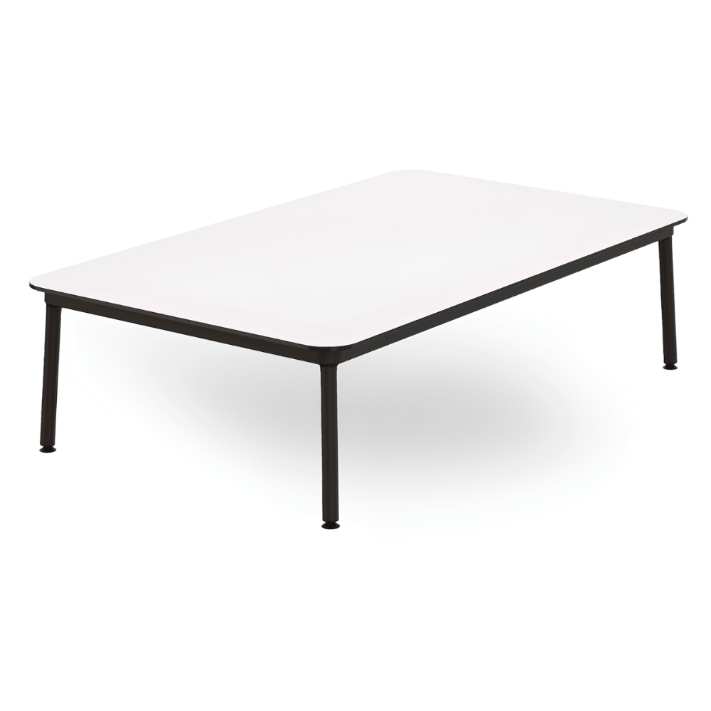 Mesa Comercial para Restaurantes - RESOL HUB BAJA 150 x 90 - Varios Colores - Estructura de Aluminio - 06384 - Resol - NOGAL BEAT - Mesas
