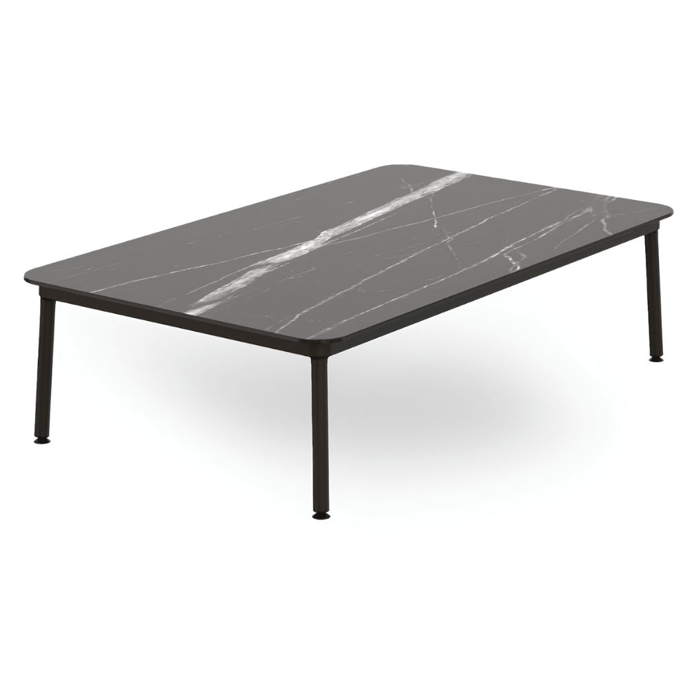 Mesa Comercial para Restaurantes - RESOL HUB BAJA 150 x 90 - Varios Colores - Estructura de Aluminio - 06388 - Resol - NOGAL BEAT - Mesas