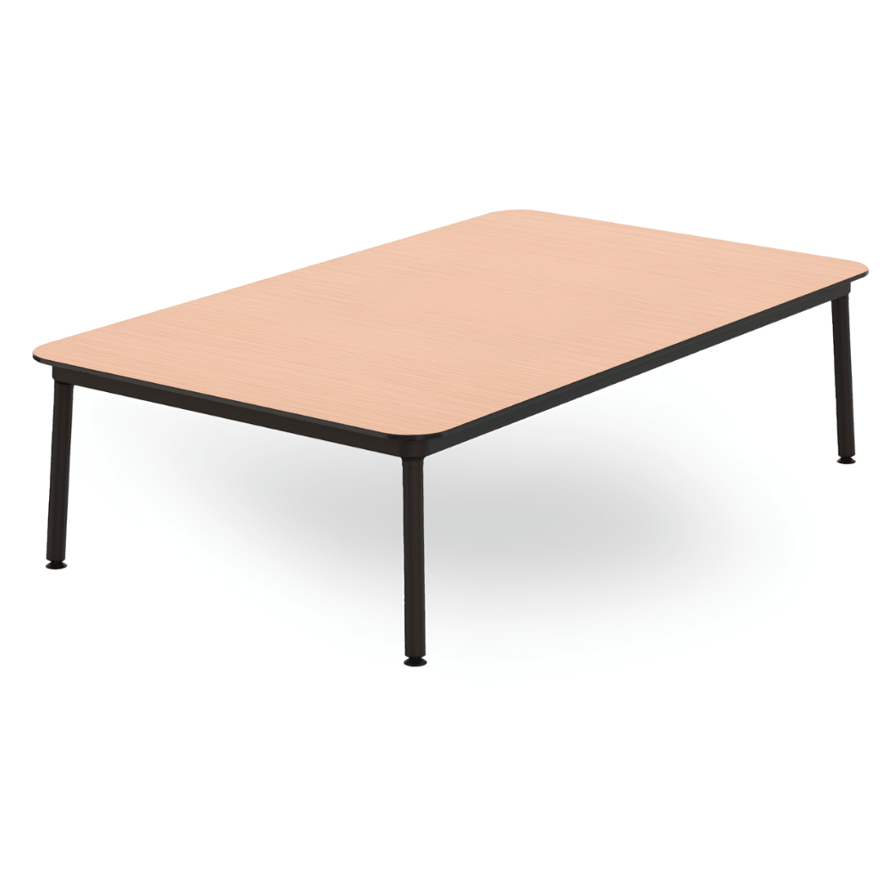 Mesa Comercial para Restaurantes - RESOL HUB BAJA 150 x 90 - Varios Colores - Estructura de Aluminio - 06385 - Resol - NOGAL BEAT - Mesas