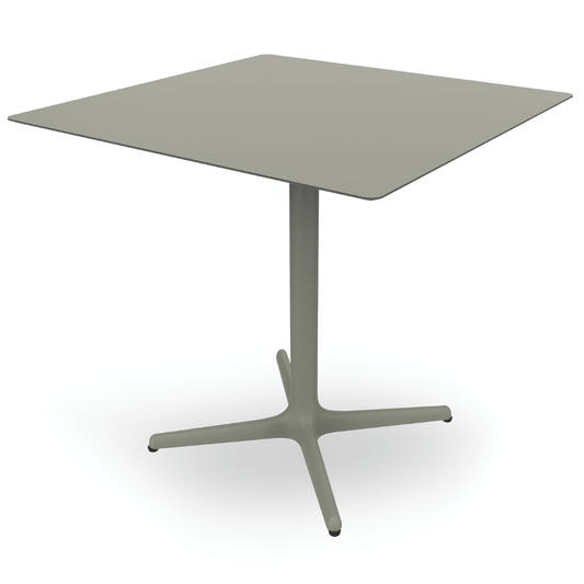 Mesa Comercial para Restaurantes - RESOL TOLEDO 80x80 - Varios Colores - Estructura de Aluminio - 06612 - Resol - NOGAL BEAT - Mesas