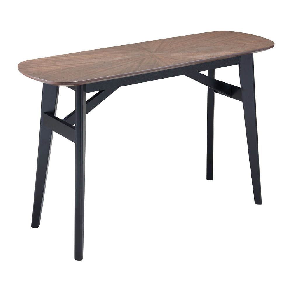Mesa Consola para Lounge - ZUO NETED - Espresso - Estructura y Cubierta en Madera de Hule - 110502 - Zuo - NOGAL BEAT - Mesa Comercial Interior