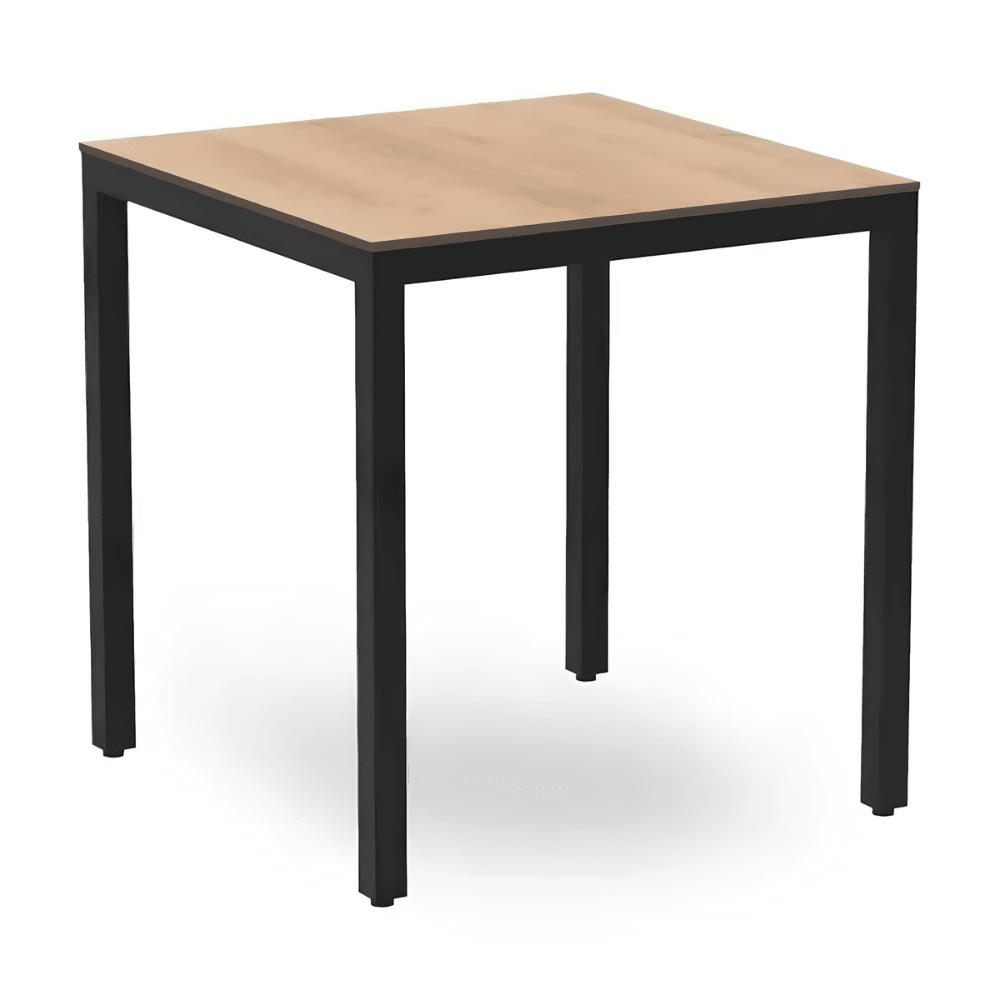 Mesa Cuadrada para Bistró - RESOL BARCINO COMPACT SQUARE 70X70 - Varios Colores - Estructura Aluminio - 04023 - Resol - NOGAL BEAT - Mesas