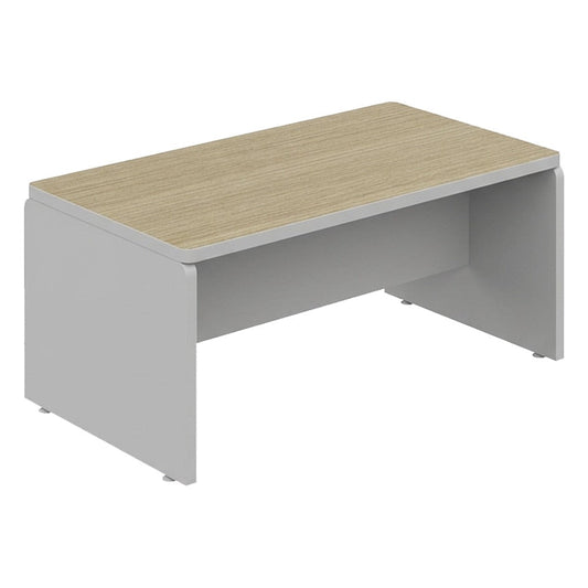 Mesa de Centro para Sala de Espera - GEBESA SPAZIO - Frente 110.8 cm - GBS505110 - GEBESA - NOGAL BEAT - Escritorio de Oficina