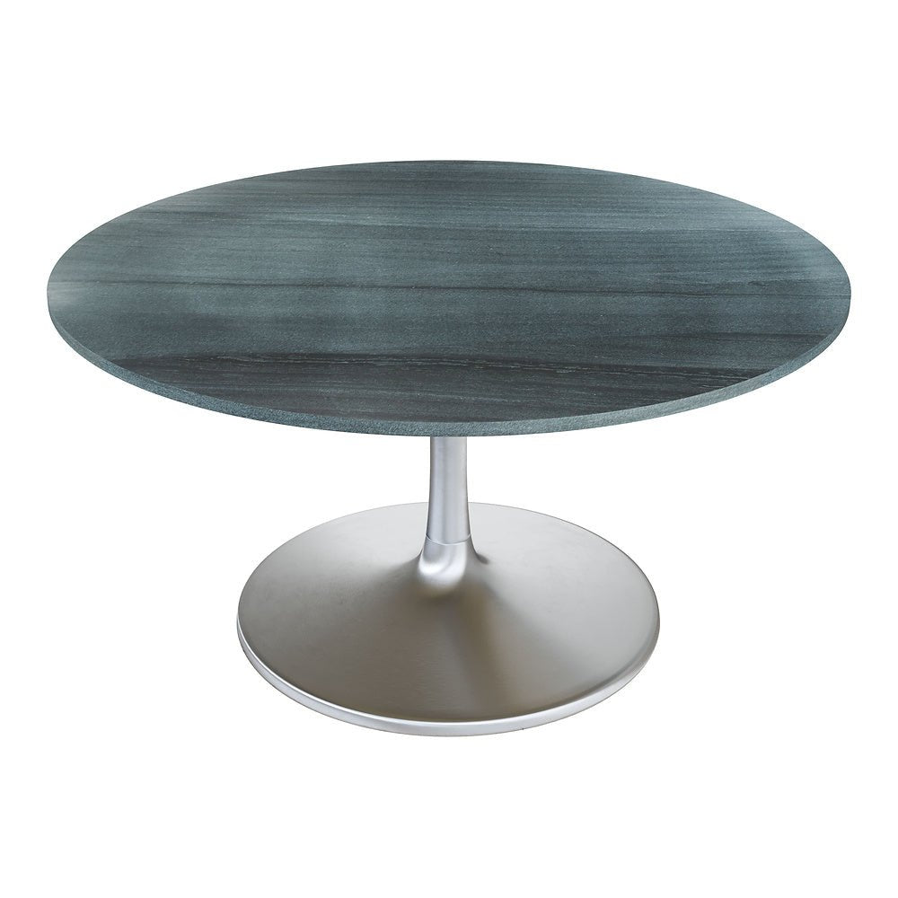 Mesa de Comedor para Cafetería - ZUO METROPOLIS - Varios Colores - Cubierta de Mármol Natural y Estructura de Hierro - 109451 - Zuo - NOGAL BEAT - Mesa Comercial Interior