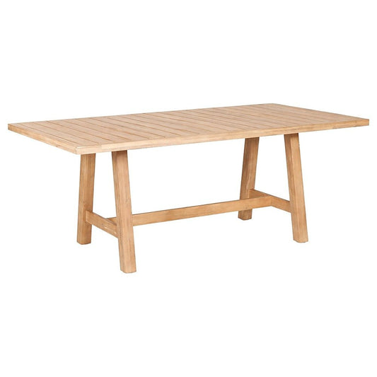 Mesa de Comedor para Exterior - NOGAL BEAT SAONA 170X90 MESA0904863 - Madera Maciza - MESA0904863 - Mundo In - NOGAL BEAT - Mesa de Terraza