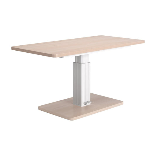 Mesa de Comedor para Salón de Eventos - ZUO BRULE - Varios Colores - Cubierta de Chapa de Madera Madera de Ingeniería y Estructura de Acero con Recubrimiento en Polvo - 111133 - Zuo - NOGAL BEAT - Mesa Comercial Interior
