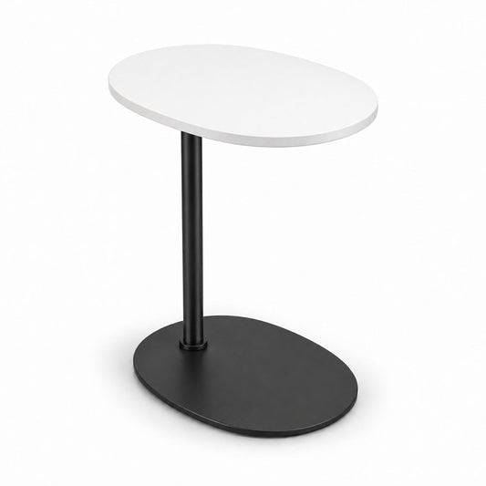 Mesa de Juntas para Oficina Loop Estructura - VERSA OFFSET - Estructura Acero Pintado y Acero Pintado Cubierta Melamina 16mm - VO-705 - VERSA - NOGAL BEAT - Mesa de Juntas
