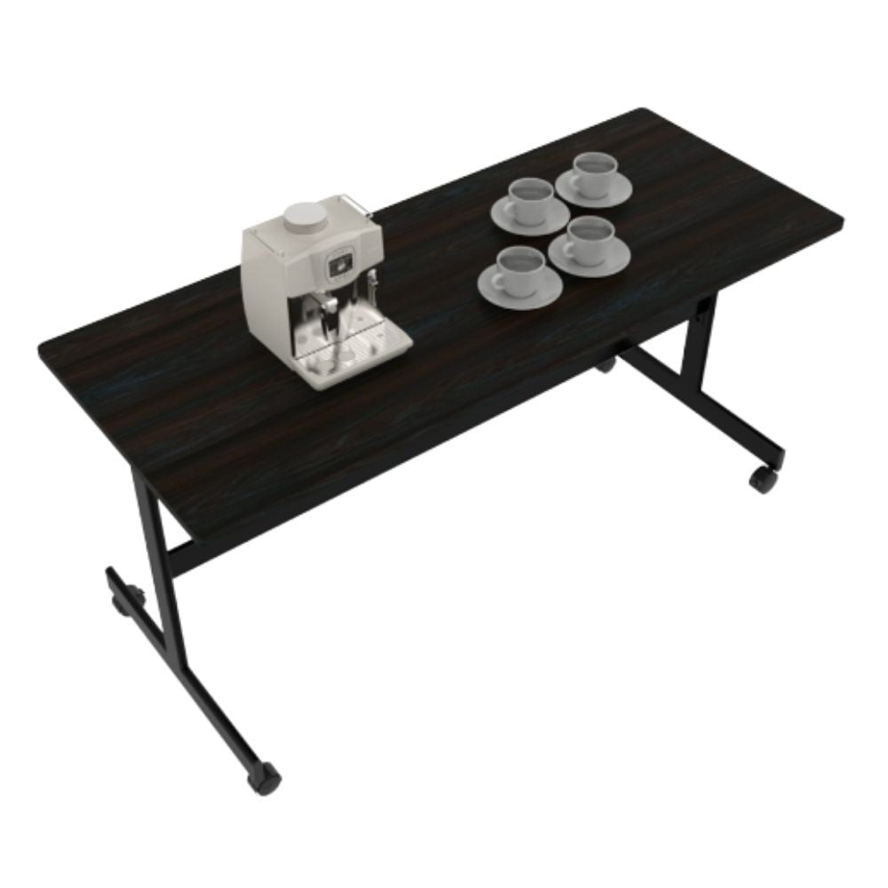 Mesa de Trabajo Abatible para Oficina - OFIK 247 - Cubierta en Melamina - 247 - OFIK - NOGAL BEAT - Escritorio