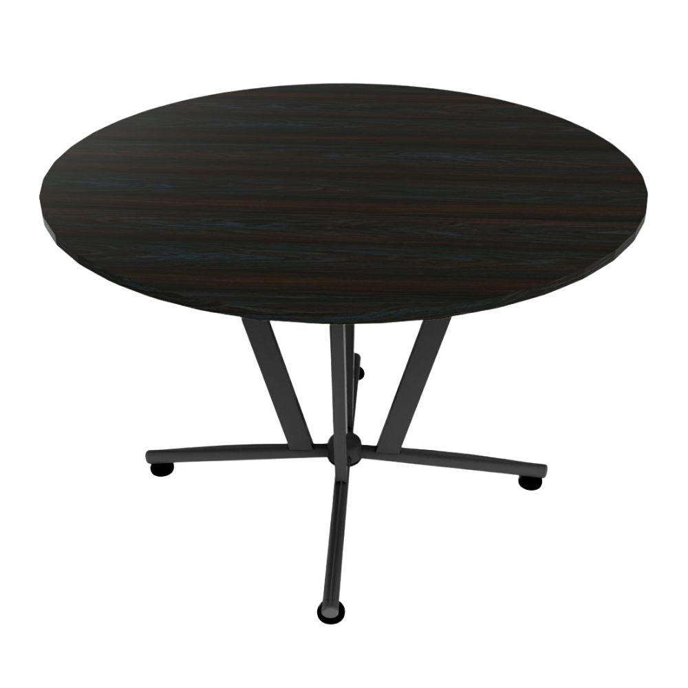 Mesa de Trabajo para Oficina - OFIK 272 Napoles 719 - Cubierta en Melamina y Estructura en Acero - 272 - OFIK - NOGAL BEAT - Escritorio