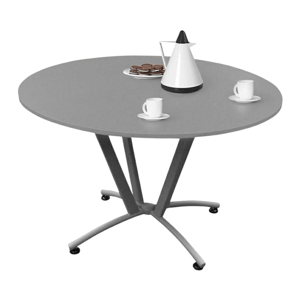 Mesa de Trabajo para Oficina - OFIK 272 Napoles 719 - Cubierta en Melamina y Estructura en Acero - 272 - OFIK - NOGAL BEAT - Escritorio