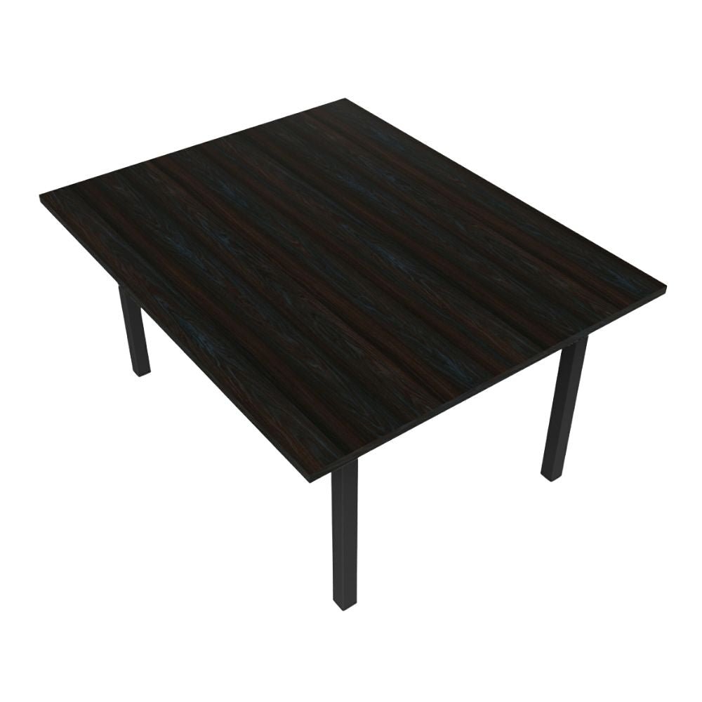 Mesa de Trabajo para Oficina - OFIK 782 - Cubierta en Melamina y Estructura en Acero - 782 - OFIK - NOGAL BEAT - Escritorio