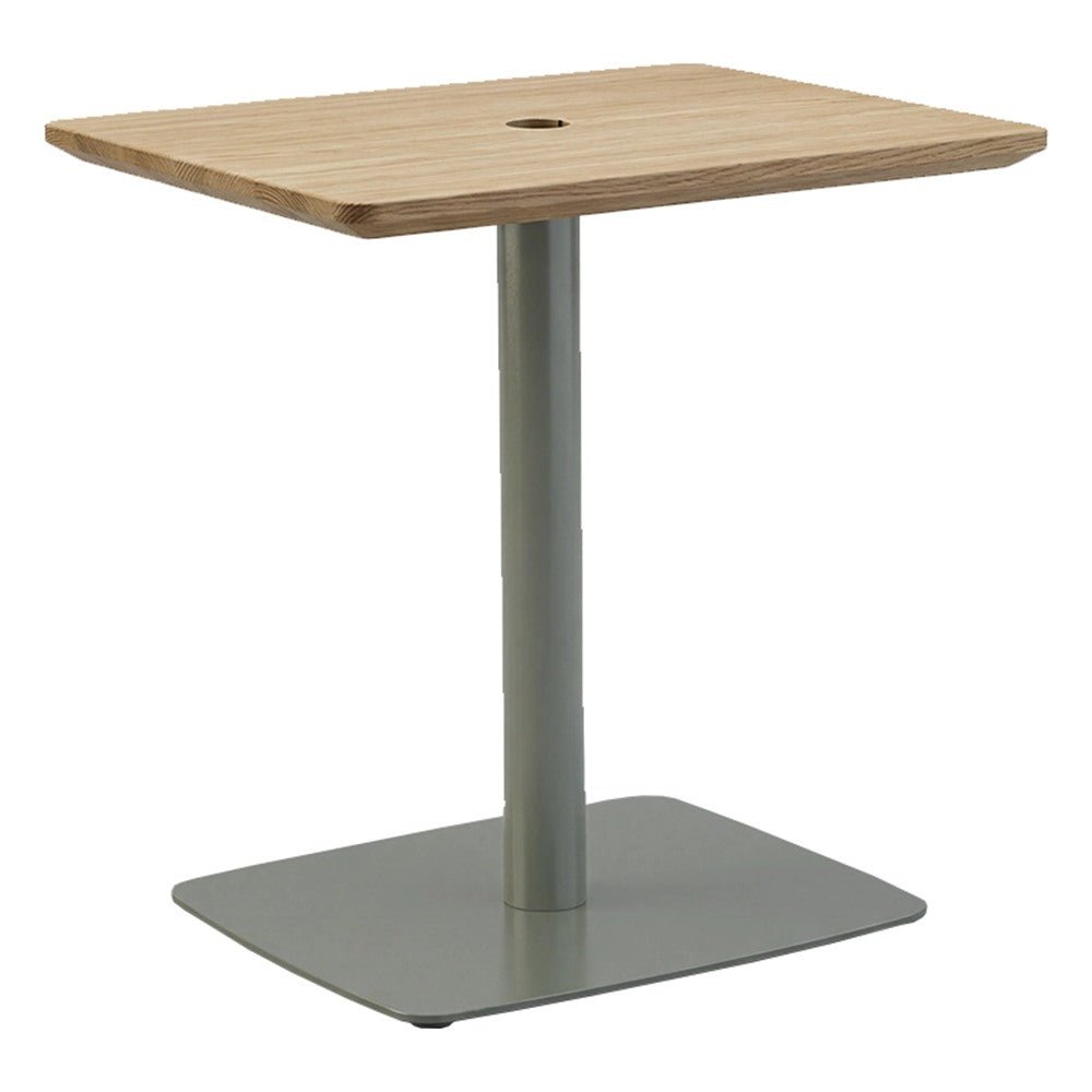 Mesa Rectangular para Cafetería - GEBESA GRC ONESIMA - Alto 75 cm - GGRO570243030 - GEBESA - NOGAL BEAT - Mesa Comercial Interior