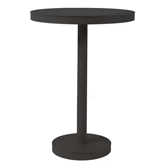 Mesa Redonda Periquera para Restaurantes - RESOL BARCINO PIE CENTRAL Ø60 HIGH - Varios Colores - Estructura de Aluminio - 01434 - Resol - NOGAL BEAT - Mesas